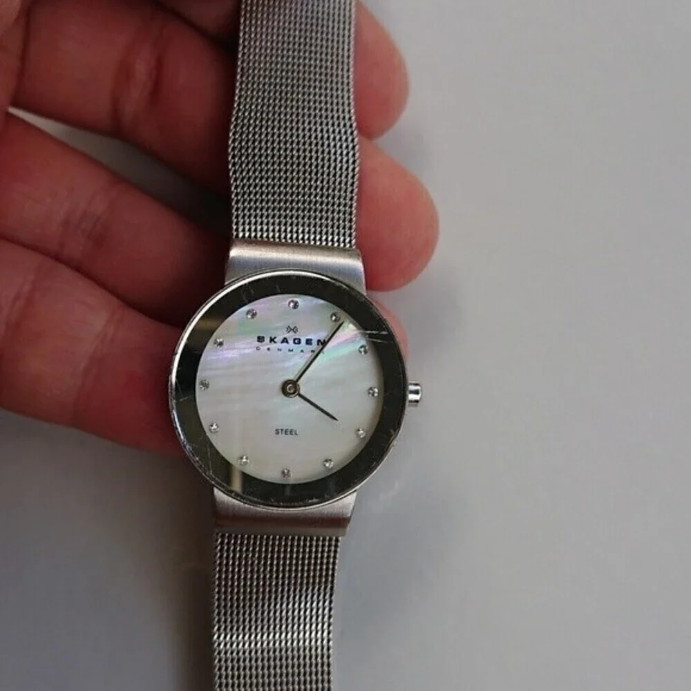 Skagen Freja Lille Steel Mesh Watch